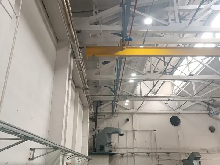 Опорный электрический однобалочный