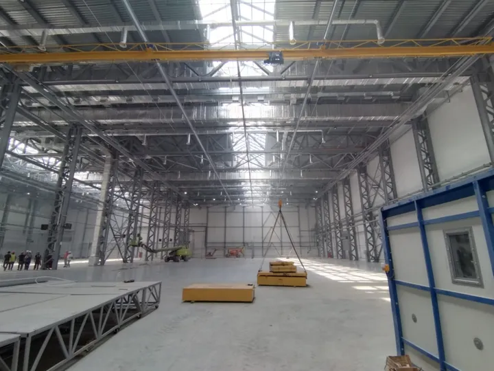 Опорный электрический однобалочный