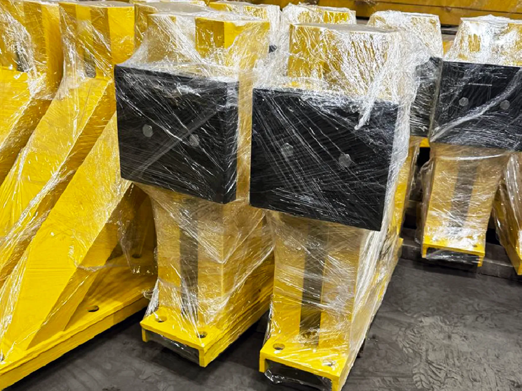 Тупиковые упоры ударного типа